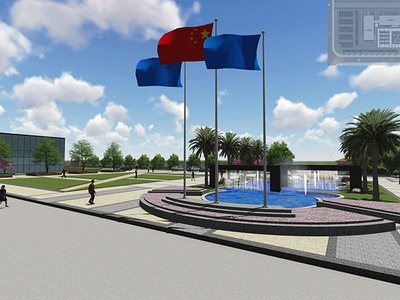 园林景观设计效果图