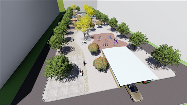 株洲风雨小区绿化改造